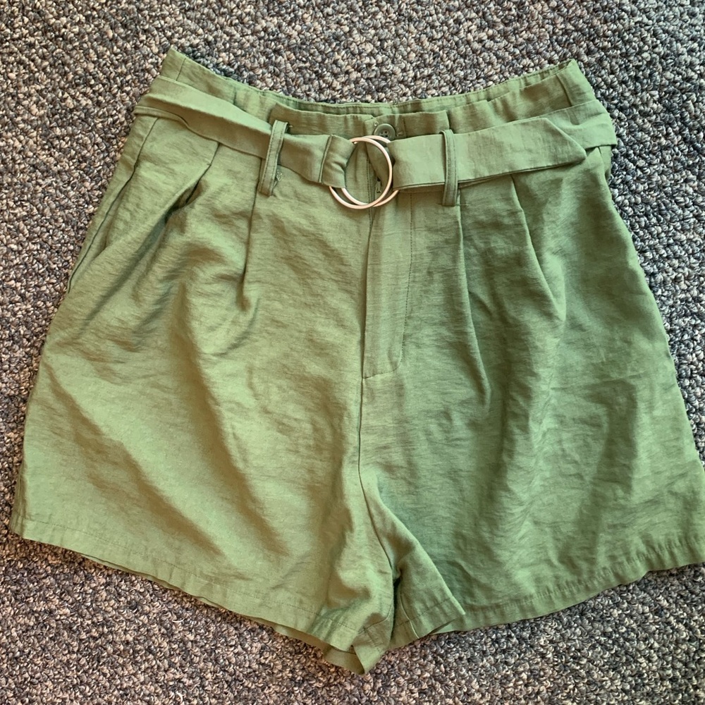 High waisted shorts